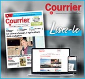 pub COURRIER FRANCAIS (Hebdomadaire payant)