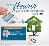 pub LAURE TARTARIN IAD FRANCE - CONSEILLERE IMMOBILIER