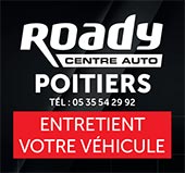 pub ROADY CENTRE AUTO POITIERS